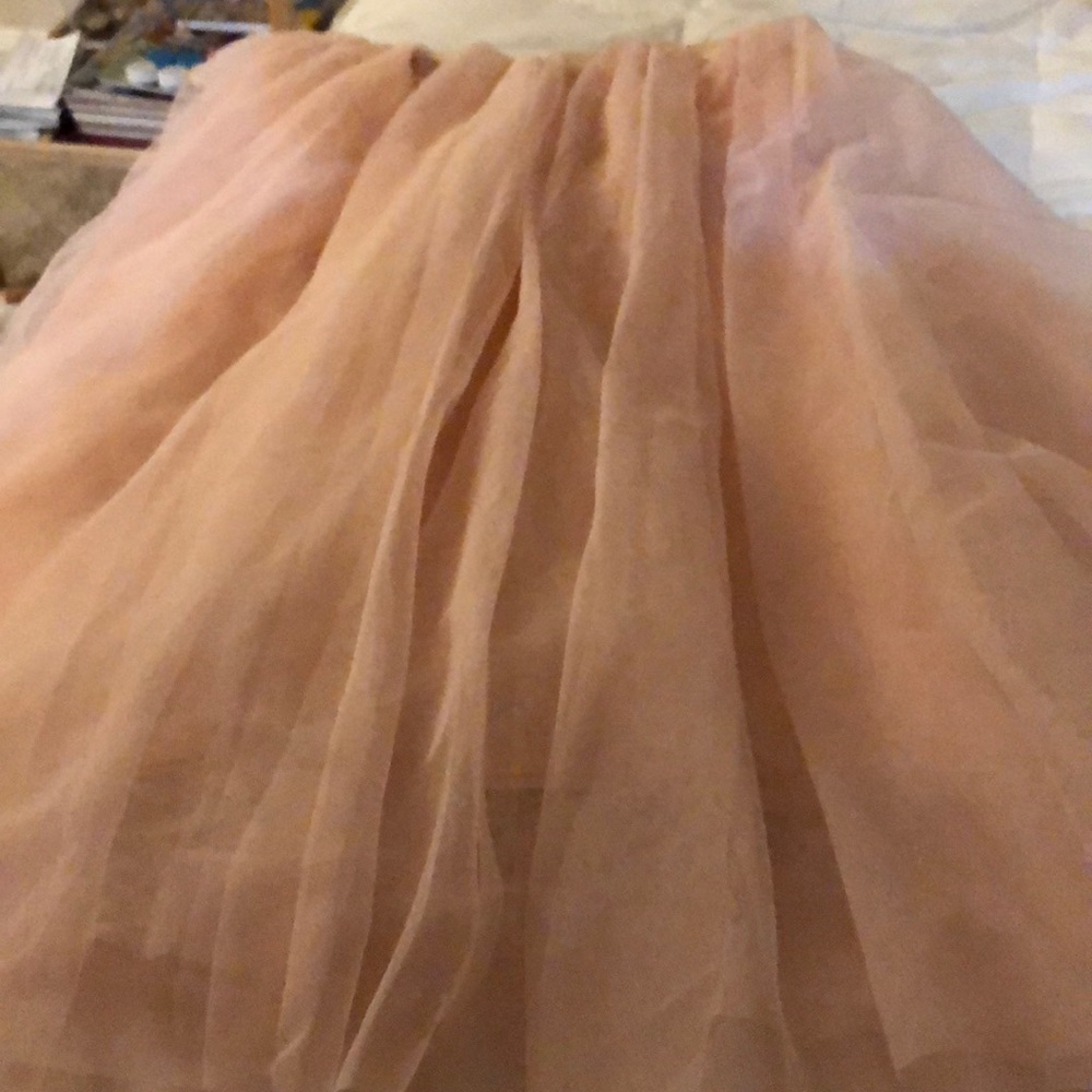Super CUTE Blush colored Tulle skirt!  ❤️